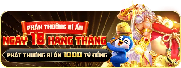 Khuyến mãi KG88 – Phần thưởng bí ẩn ngày 18 hàng tháng